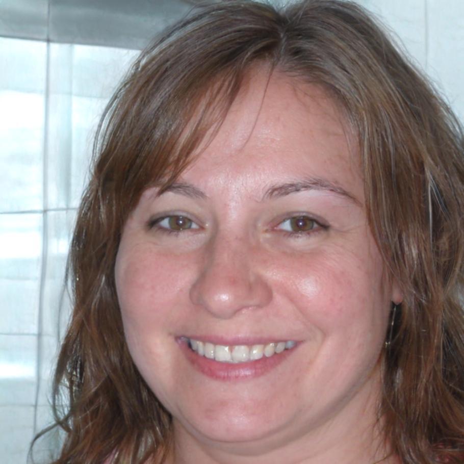 Workshop-Leiterin Marina Schmidt